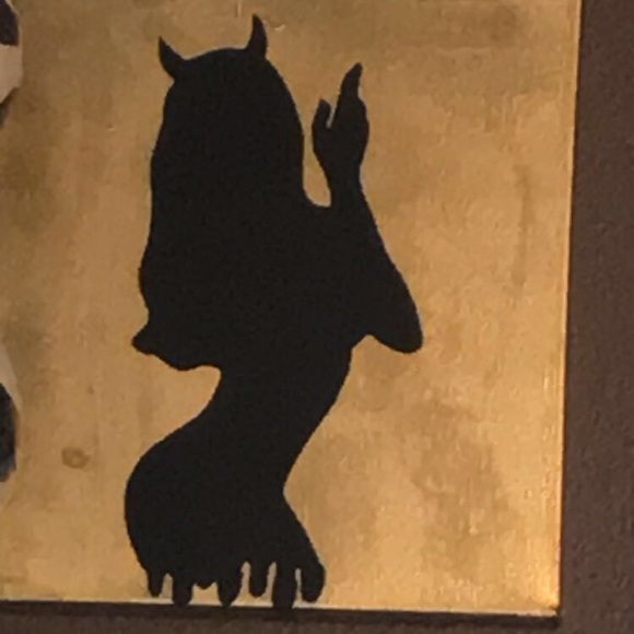 I painted a female with devil Horns - Picture 1 of 1